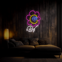 Personalized Flower Name Led Neon Sign - Reels Custom