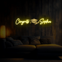 Personalized Graduated Name Artwork Neon Sign - Reels Custom