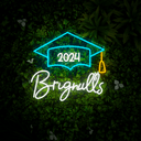 Personalized Graduation 2024 Neon Sign - Reels Custom