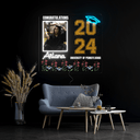 Personalized Graduation Artwork Neon Sign - Reels Custom