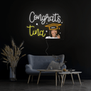 Personalized Graduation Banner Artwork Neon Sign - Reels Custom