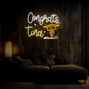 Personalized Graduation Banner Artwork Neon Sign - Reels Custom