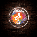 Personalized Happy Mother's Day Artwork Neon Sign - Reels Custom