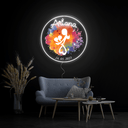 Personalized Happy Mother's Day Artwork Neon Sign - Reels Custom