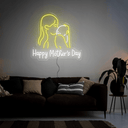 Personalized Happy Mother's Day Neon Sign - Reels Custom