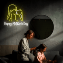 Personalized Happy Mother's Day Neon Sign - Reels Custom
