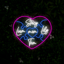 Personalized Mom Puzzle Led Neon Sign - Reels Custom