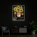 Personalized Mom's Garden Artwork Neon Sign - Reels Custom