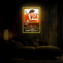 Personalized Music Picture Frame Artwork Neon Sign - Reels Custom