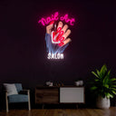 Personalized Nail Art Artwork Neon Sign - Reels Custom