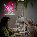 Personalized Nails Salon's Name Neon Sign - Reels Custom