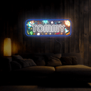 Personalized Name around Space Universe - Reels Custom