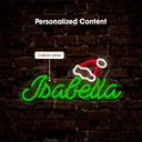 Personalized Name Christmas Led Neon Sign - Reels Custom