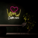 Personalized Name Couple Led Neon Sign - Reels Custom