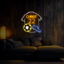 Personalized Name Graduation Football Gift Led - Reels Custom