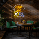 Personalized Name Graduation Football Gift Led - Reels Custom
