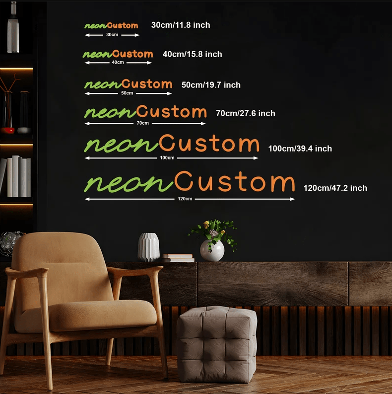 Personalized Romantic Couple Artwork Neon Sign - Reels Custom