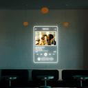 Personalized Song Picture Frame Artwork Neon Sign - Reels Custom