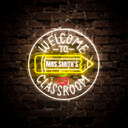 Personalized Teacher's Name Neon Sign - Reels Custom