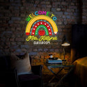 Personalized Teather Name Welcome to Classroom Led - Reels Custom