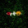 Pet Heartbeat Live Neon Sign - Reels Custom