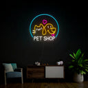 Pet Shop Neon Sign - Reels Custom