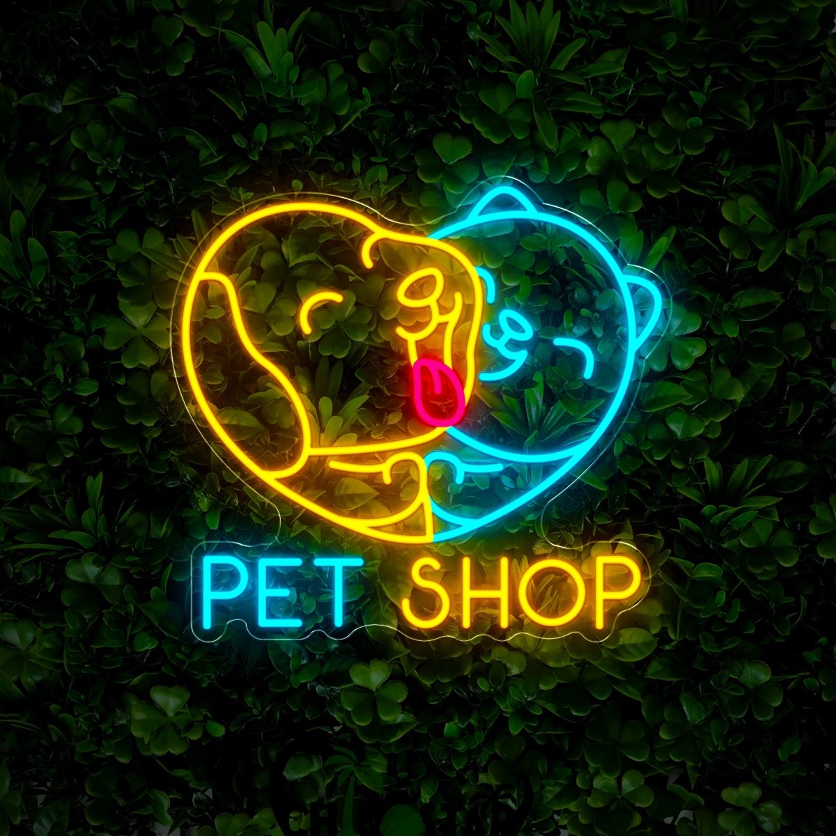 Pet Shop Neon Sign - Reels Custom