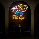 Pet Spa Cat Dog Neon Sign - Reels Custom