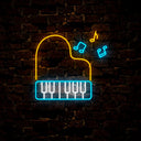 Piano Led Neon Sign - Reels Custom