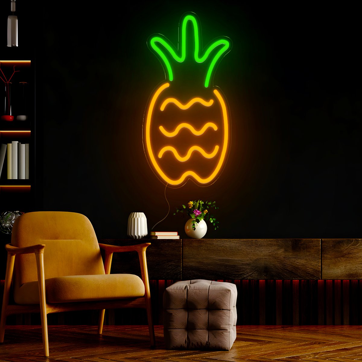 Pineapple Fruits Led Neon Sign - Reels Custom