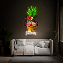 Pineapple Hello Summer Artwork Neon Sign - Reels Custom