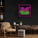Pink Green Night Club Infinity Neon Sign - Reels Custom