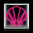 Pink Sea Shell Infinity Neon Sign - Reels Custom