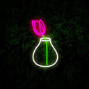 Pink Tulips Led Neon Sign - Reels Custom