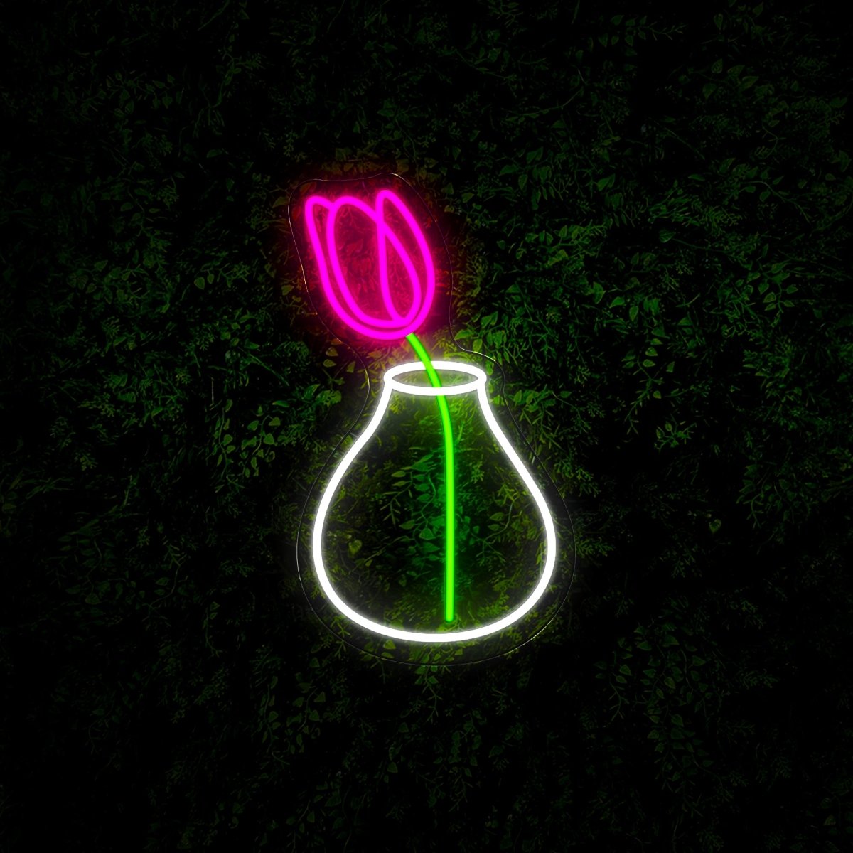 Pink Tulips Led Neon Sign - Reels Custom