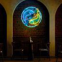 Pisces Zodiac Artwork Led Neon Sign - Reels Custom