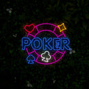 Poker Neon Sign - Reels Custom