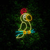 Polly Parrot Neon Sign - Reels Custom