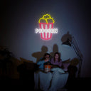 Popcorn Neon Sign - Reels Custom