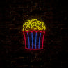 Popcorn Neon Sign - Reels Custom