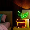 Pot Of Plant Led Neon Sign - Reels Custom