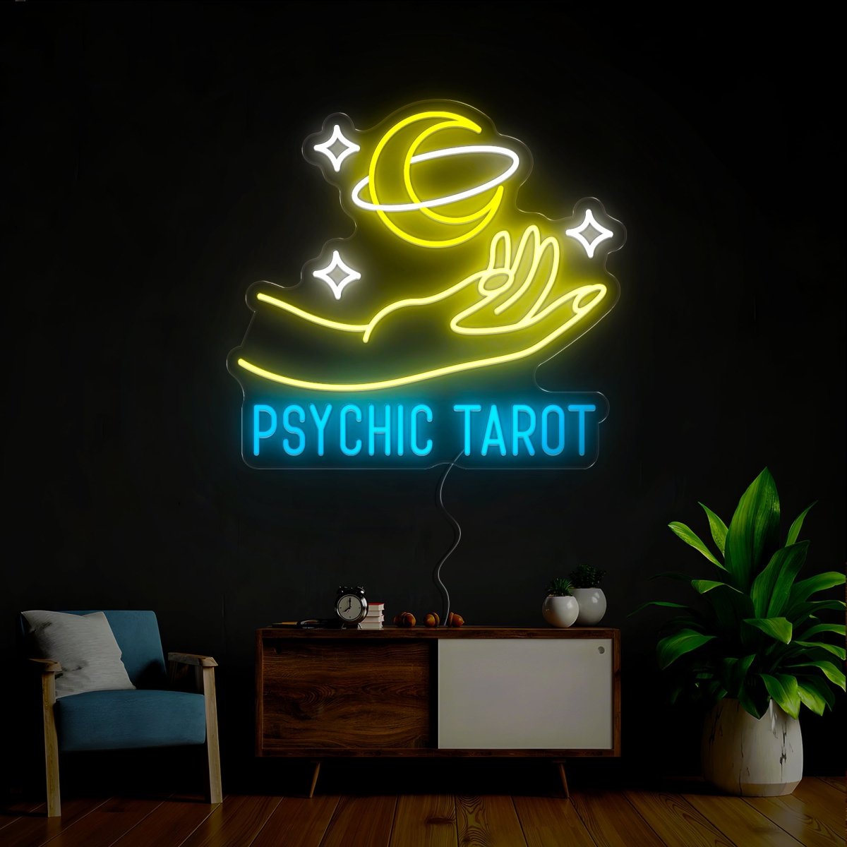 Psychic Tarot Neon Sign - Reels Custom