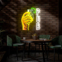 Pub Artwork Neon Sign - Reels Custom