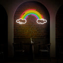 Rainbow Cloud Neon Sign - Reels Custom