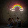 Rainbow Cloud Neon Sign - Reels Custom