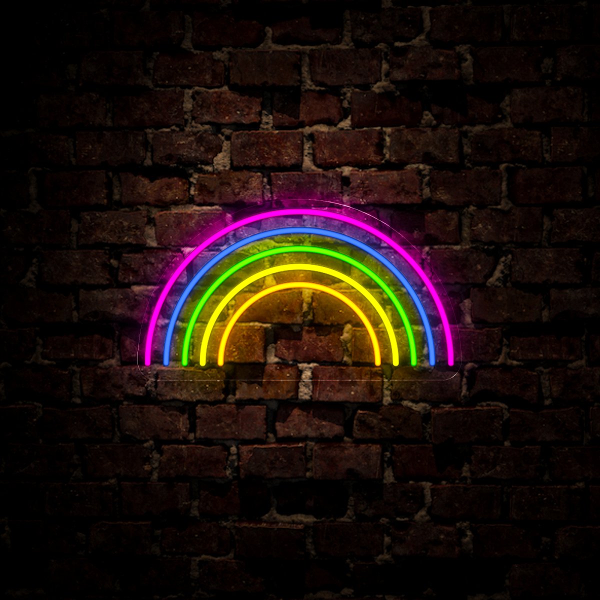 Rainbow Neon Sign - Reels Custom