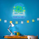 Read Books Change The World Neon Sign - Reels Custom