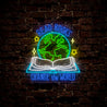 Read Books Change The World Neon Sign - Reels Custom