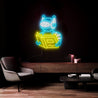 Reading Robot Neon Sign - Reels Custom