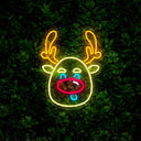 Reindeer Neon Sign - Reels Custom